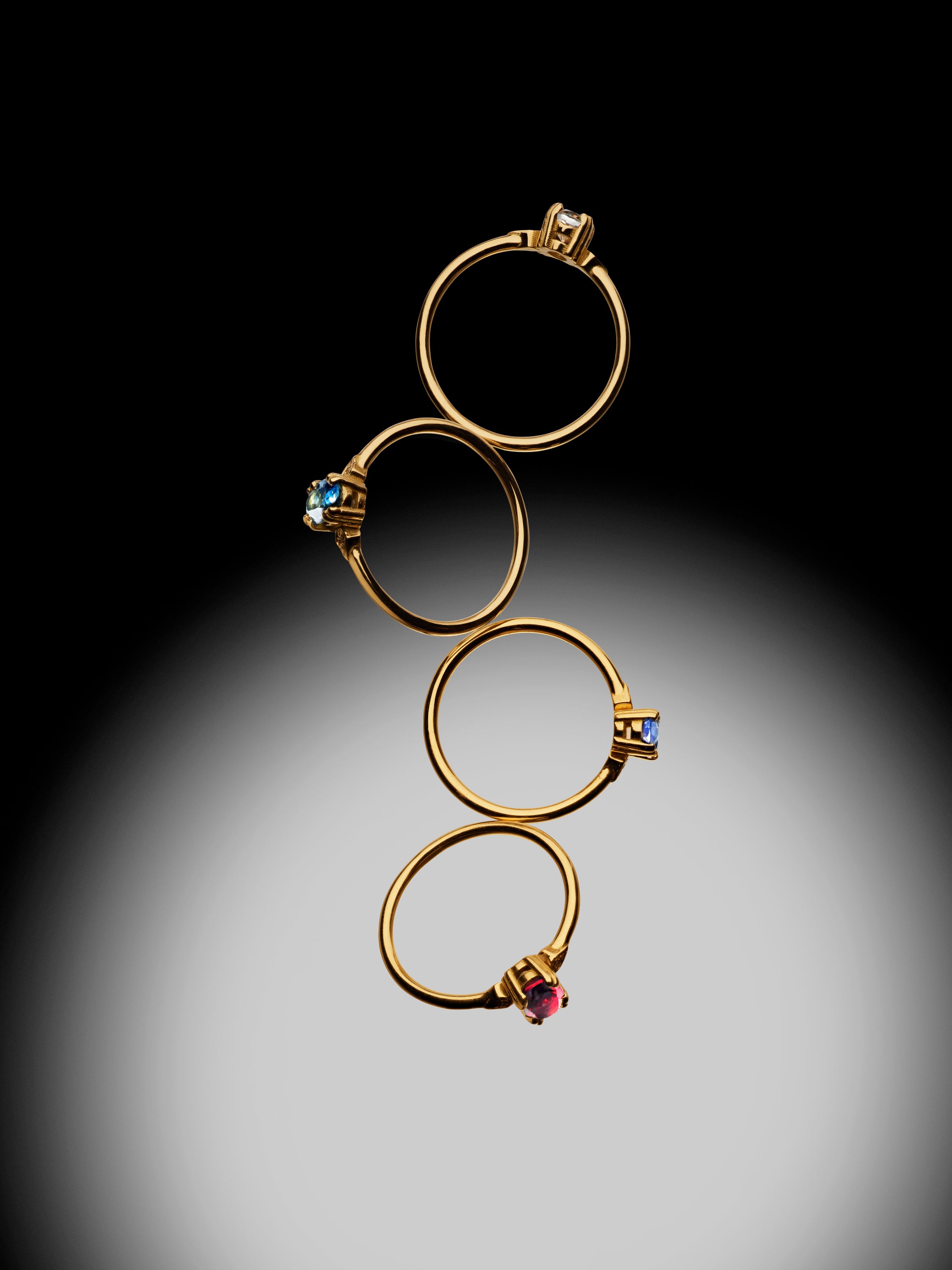 BAGUE BABETTE SAPHIR Monsieur Paris