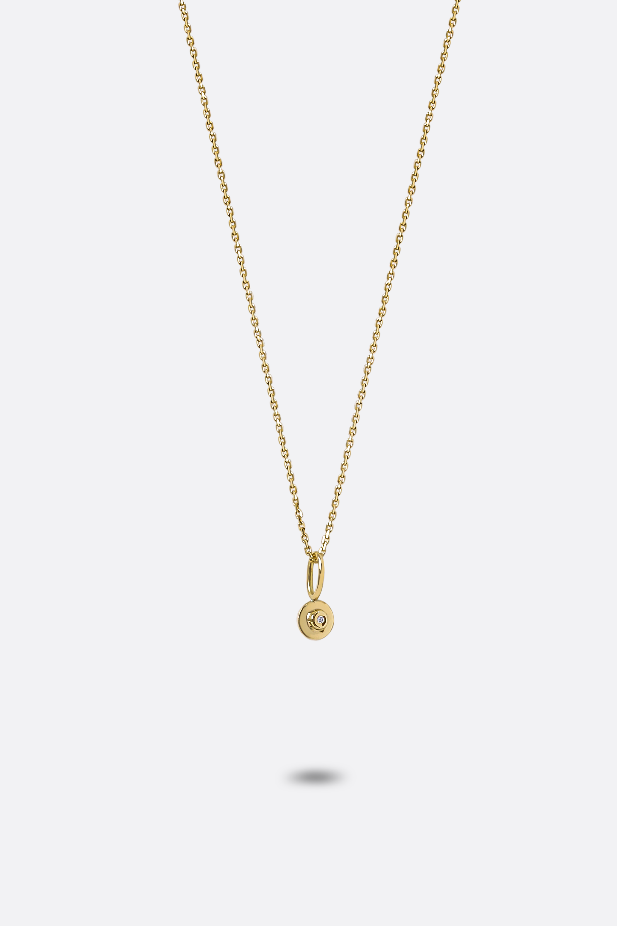COLLIER APOLLINE OR JAUNE Monsieur Paris