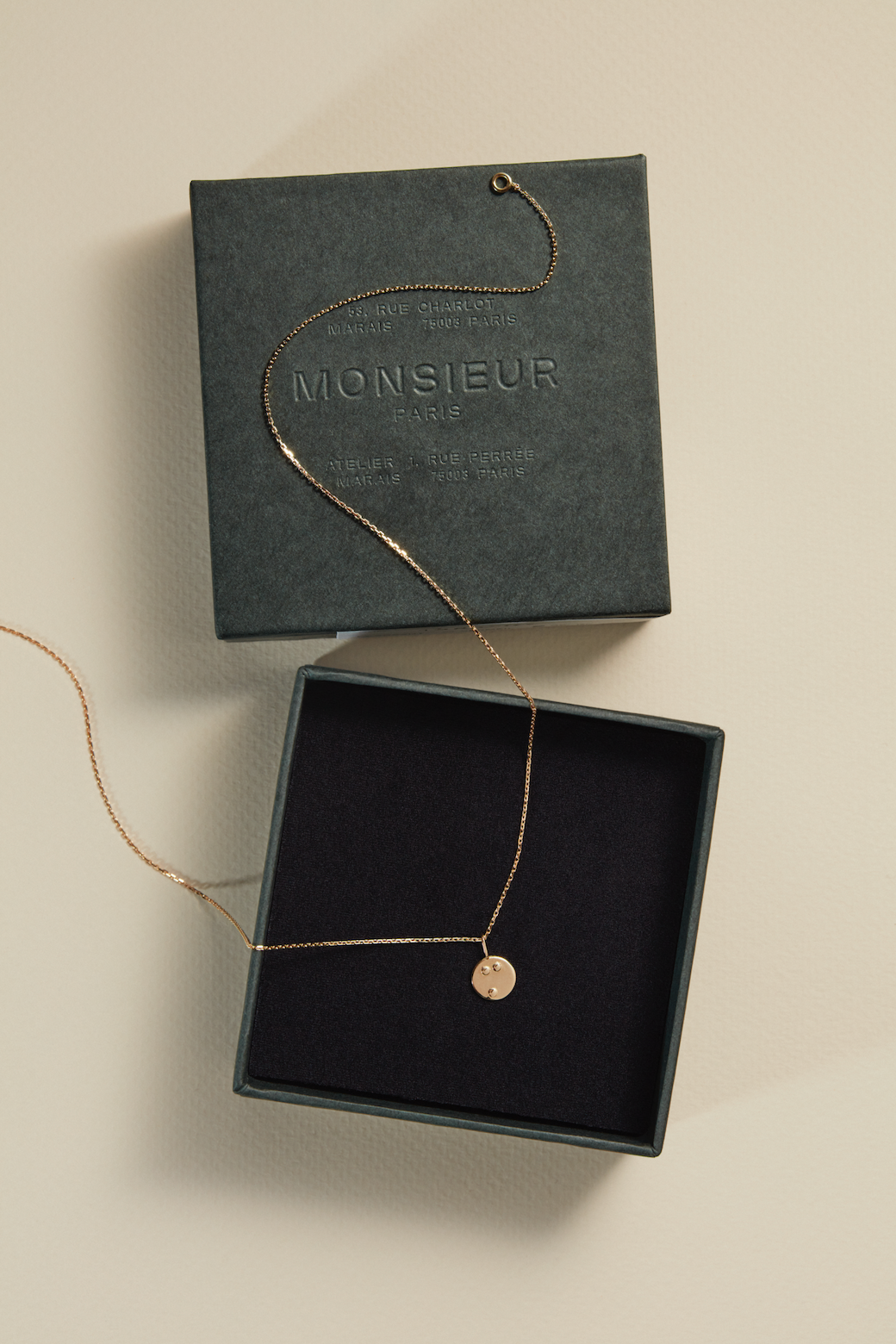 COLLIER BRAILLE Monsieur Paris