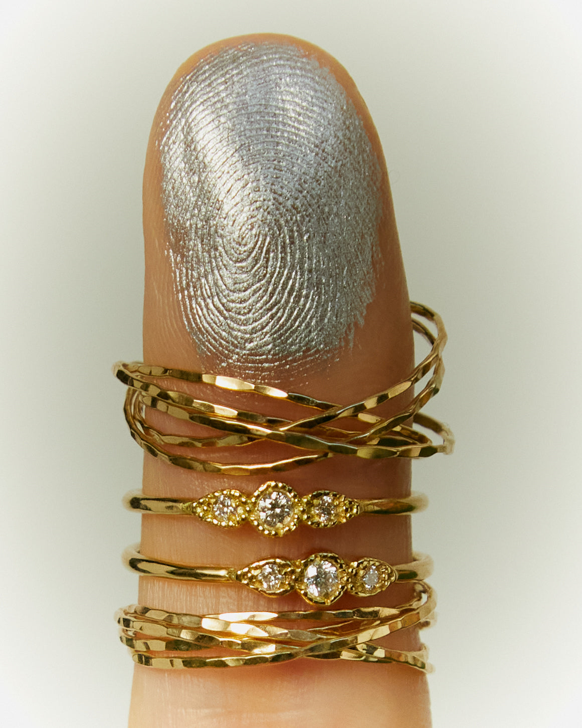 BAGUE AUXANE OR JAUNE  Monsieur Paris