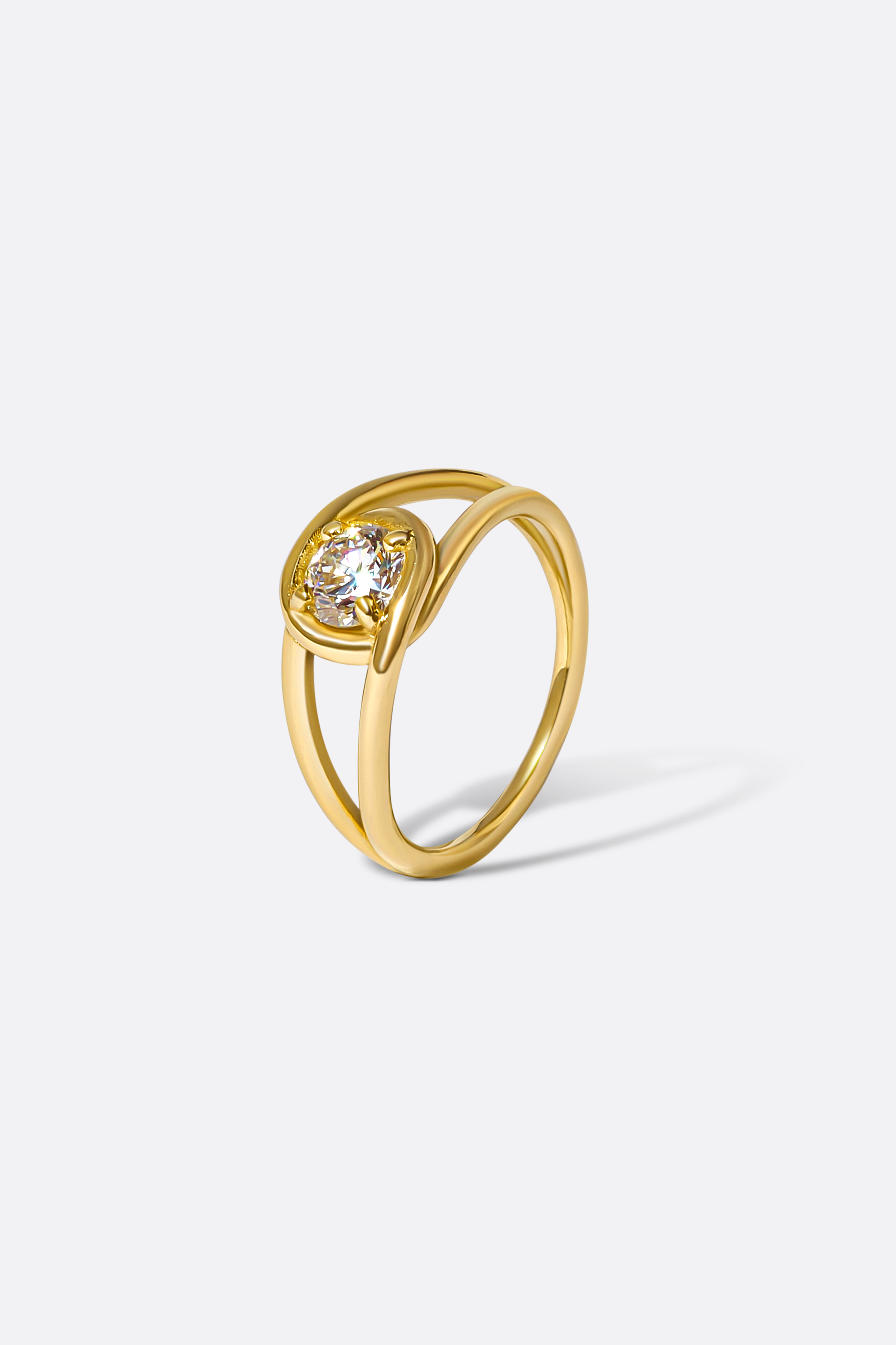 BAGUE JUNON SOLITAIRE  Monsieur Paris