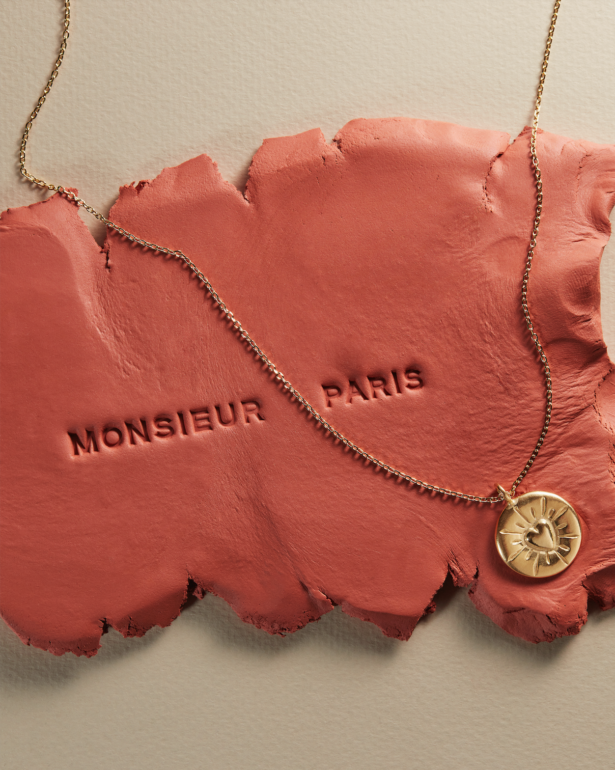 COLLIER FELLA VERMEIL  Monsieur Paris