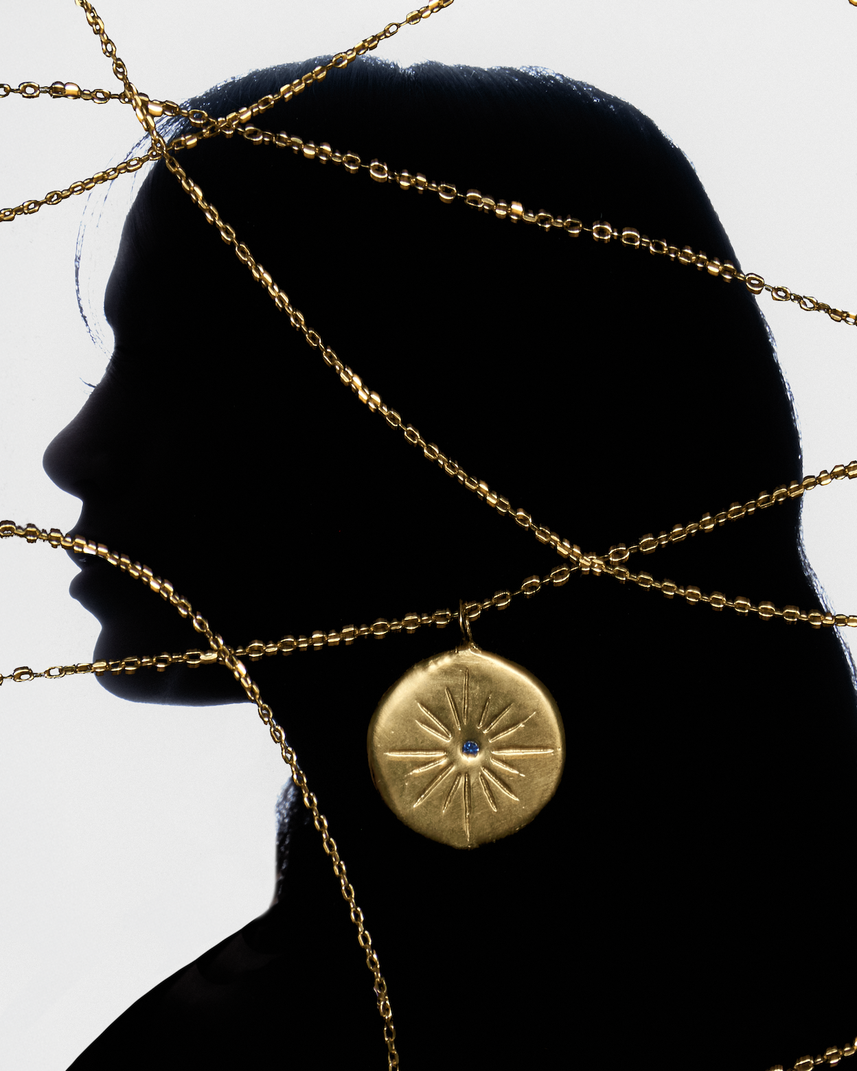 COLLIER RIMA VERMEIL  Monsieur Paris